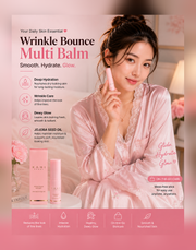Multi Bounce Wrinkle Balm Stick | Anti-Aging Hydration & Dewy Glow