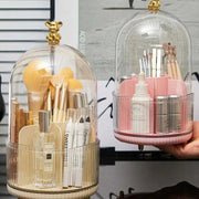 360° Rotating Makeup Brush Organizer (Random Colors)